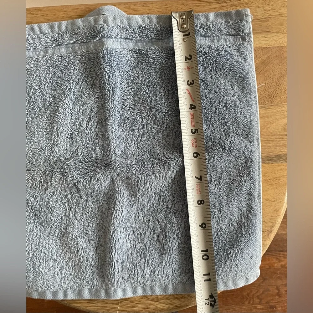 Soft Blue Washcloths